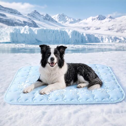 Luciphia Dog Cooling Mat, Q-MAX>0.5 Non-Slip Self-Cooling Pad for Pets in Saudi Arabia