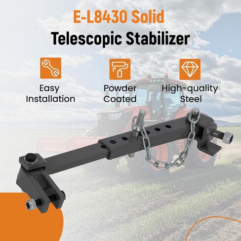 طقم تثبيت 3 نقاط من maxpeedingrods K2561-38300 مناسب لـ B & BX Kubota BX1500D BX1800D BX1830D BX1850D BX1860 BX2200D BX2230D BX2350D BX2360 BX2660D BX23 BX24 in Kuwait