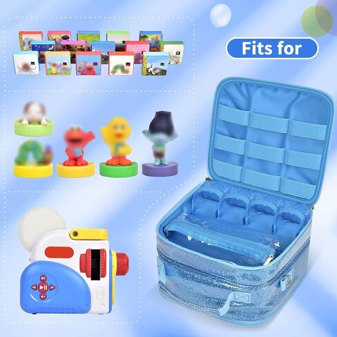 Bag for Little Tikes Story Dream Machine Books Starter Set, Toddler Toy Projector Storage with Flash Glitter and Transparent for Storytime, Audio Play and Character Collection (Case Only) (Pink) in Saudi Arabia