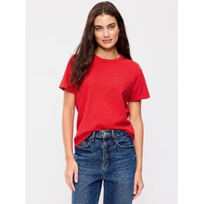 Old Navy EveryWear Crew-Neck T-Shirt - Scotty Red in Saudi Arabia