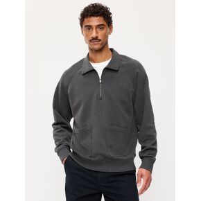 Old Navy Workwear Collared Fleece Chore Pullover - Panther in Saudi Arabia