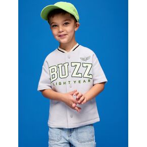 سترة بيسبول جيرسي كبيرة الحجم من Old Navy x Pixar Toy Story للأولاد الصغار - غطاء سحابي in Kuwait