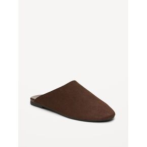 Old Navy Faux-Suede Mule Clogs for Women - Chocolate in Kuwait