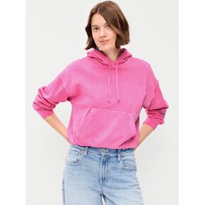 سويت شيرت بغطاء للرأس كبير الحجم من Old Navy SoComfy - Dragonfruit in Kuwait