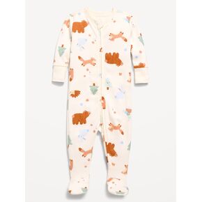 Old Navy Snug-Fit 2-Way-Zip Sleep & Play Footed One-Piece for Baby - Animals in Kuwait