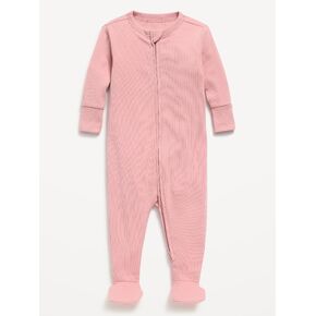 Old Navy 2-Way-Zip Sleep & Play Footed One-Piece for Baby - Pink Paradigm in Kuwait