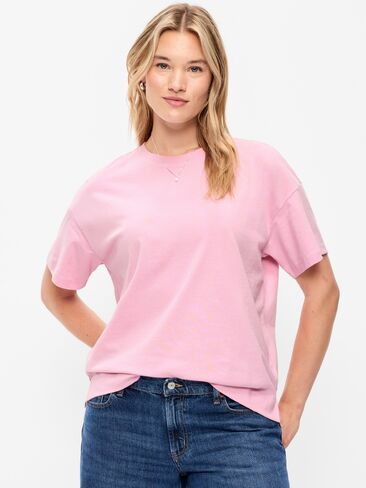 تي شيرت Old Navy Vintage برقبة دائرية - برغموت in Kuwait