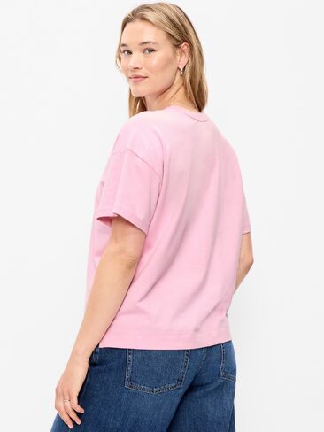تي شيرت Old Navy Vintage برقبة دائرية - برغموت in Kuwait