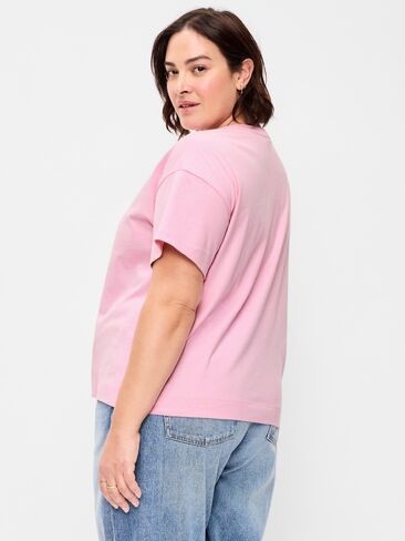 تي شيرت Old Navy Vintage برقبة دائرية - برغموت in Kuwait
