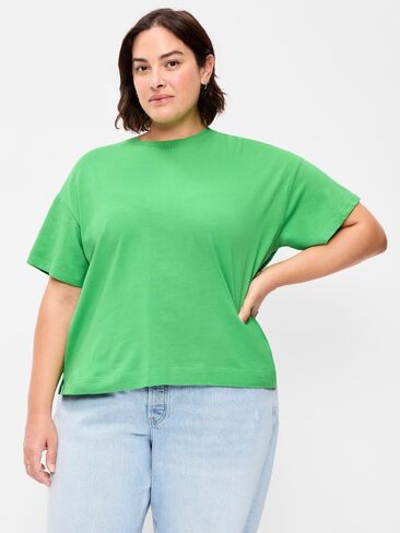 تي شيرت Old Navy Vintage برقبة دائرية - شرنقة in Kuwait