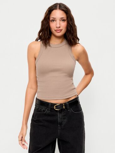 قميص بدون أكمام من Old Navy Snug - شوكولاتة مملحة in Kuwait