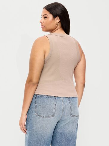 قميص بدون أكمام من Old Navy Snug - شوكولاتة مملحة in Kuwait