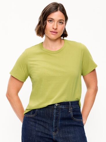 تي شيرت Old Navy EveryWear برقبة دائرية - واسابي in Kuwait