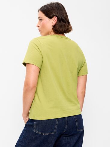 تي شيرت Old Navy EveryWear برقبة دائرية - واسابي in Kuwait