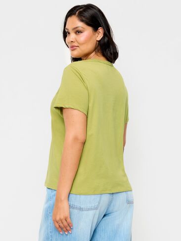 تي شيرت Old Navy EveryWear برقبة دائرية - واسابي in Kuwait
