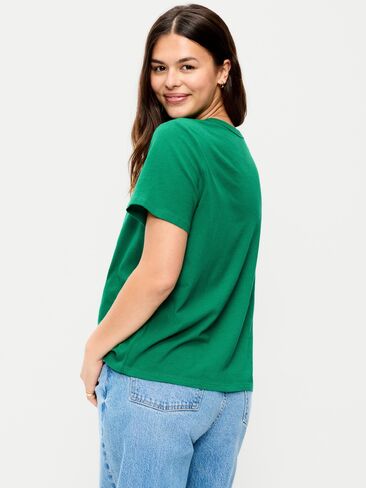تي شيرت Old Navy EveryWear برقبة دائرية - ورق العنب in Kuwait
