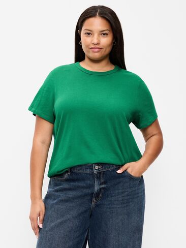 تي شيرت Old Navy EveryWear برقبة دائرية - ورق العنب in Kuwait