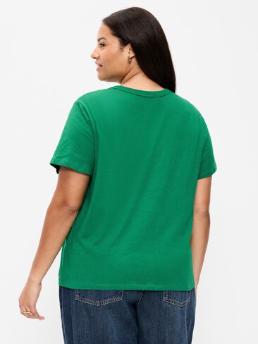 تي شيرت Old Navy EveryWear برقبة دائرية - ورق العنب in Kuwait
