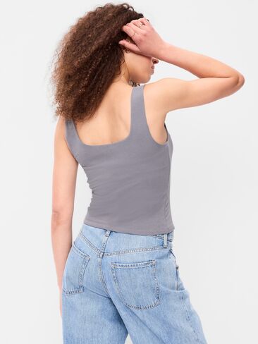 Old Navy Hug Double-Layer Scoop-Neck Tank Top - Shooting Star in Kuwait