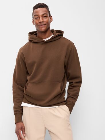 Old Navy Rotation Popover Hoodie - Dark Walnut in Kuwait