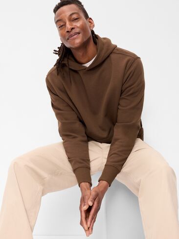 Old Navy Rotation Popover Hoodie - Dark Walnut in Kuwait