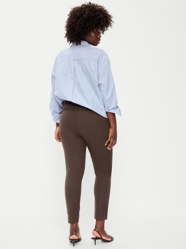 Old Navy High-Waisted Pixie Skinny Ankle Pants - Black Coffee in Kuwait