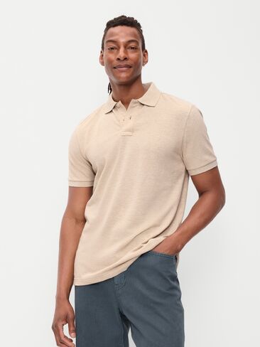 قميص بولو بيكيه بقصة كلاسيكية من Old Navy - شوفان in Kuwait