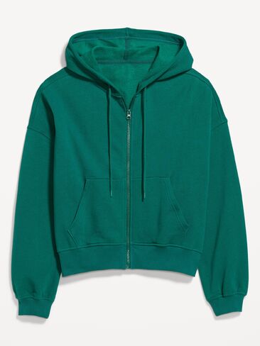 سويت شيرت بغطاء للرأس بسحاب كامل من Old Navy SoComfy - بحيرة عميقة in Kuwait
