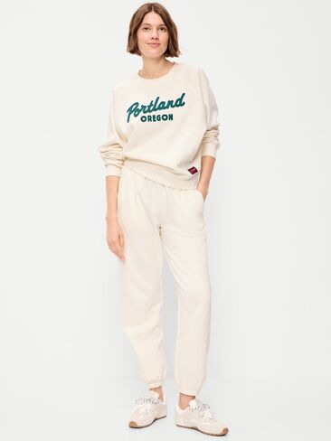 Old Navy High-Waisted SoComfy Jogger Sweatpants - Sea Salt in Kuwait