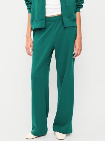 Old Navy High-Waisted SoComfy Wide-Leg Sweatpants - Deep Lagoon in Kuwait