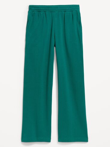 Old Navy High-Waisted SoComfy Wide-Leg Sweatpants - Deep Lagoon in Kuwait