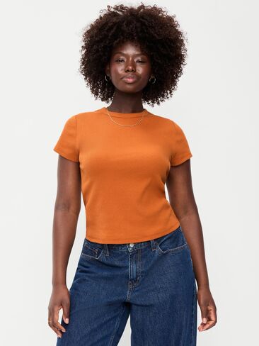 Old Navy Snug Crop T-Shirt - Spice of Life in Kuwait