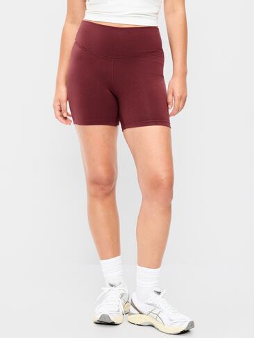 Old Navy High-Waisted PowerChill Biker Shorts -- 5-inch inseam - Wine Tasting in Kuwait