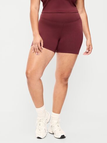 Old Navy High-Waisted PowerChill Biker Shorts -- 5-inch inseam - Wine Tasting in Kuwait