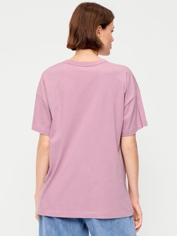 Old Navy Oversized EveryWear Tunic T-Shirt - Rose Dawn in Kuwait