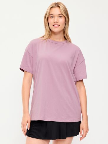 Old Navy Oversized EveryWear Tunic T-Shirt - Rose Dawn in Kuwait