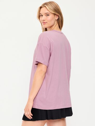 Old Navy Oversized EveryWear Tunic T-Shirt - Rose Dawn in Kuwait