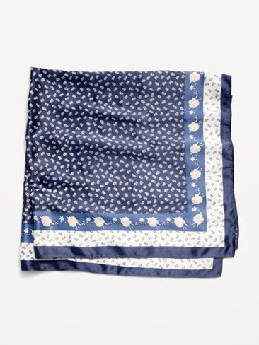 وشاح حريري Old Navy Outtek™ - زهور زرقاء in Kuwait