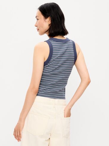 دبابة Old Navy Snug Ringer - شريط بحري in Kuwait