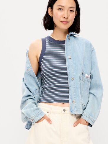 دبابة Old Navy Snug Ringer - شريط بحري in Kuwait