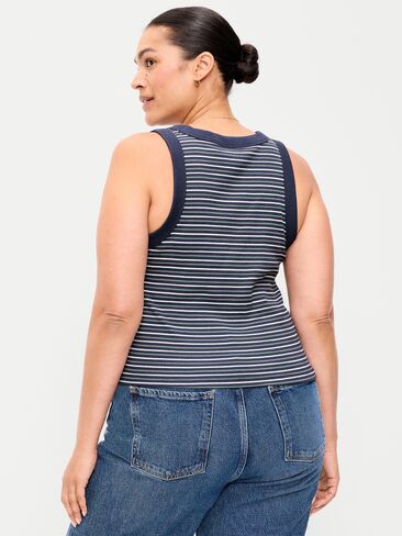دبابة Old Navy Snug Ringer - شريط بحري in Kuwait