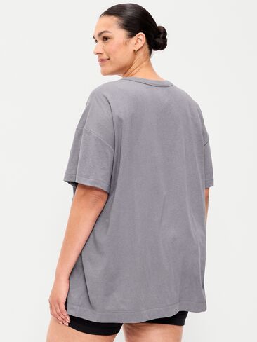 Old Navy Oversized Graphic Tunic T-Shirt - Shooting Star in Kuwait