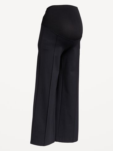 Old Navy Maternity Full-Panel Stevie Wide-Leg Pants - Navy Captain in Kuwait