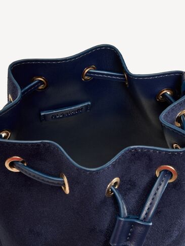 Old Navy Drawstring Fringe Bucket Bag - Volcanic Glass in Kuwait
