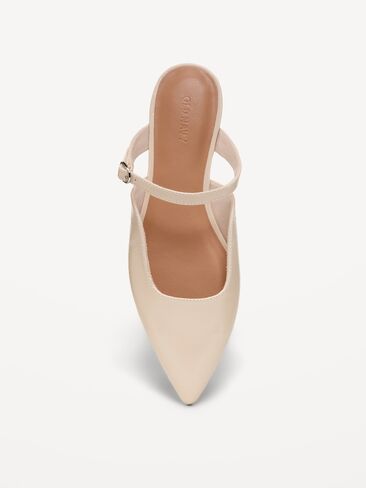 Old Navy Pointed-Toe Mule Flats for Women - Stone in Kuwait