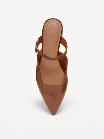 Old Navy Pointed-Toe Mule Flats for Women - Chestnut in Saudi Arabia