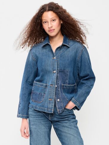 سترة Old Navy Chore - غسيل متوسط in Kuwait