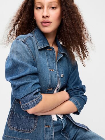 سترة Old Navy Chore - غسيل متوسط in Kuwait