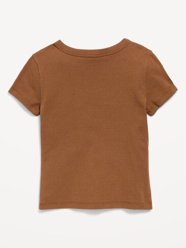 Old Navy Fitted Short-Sleeve T-Shirt for Girls - Horsing Around in Kuwait