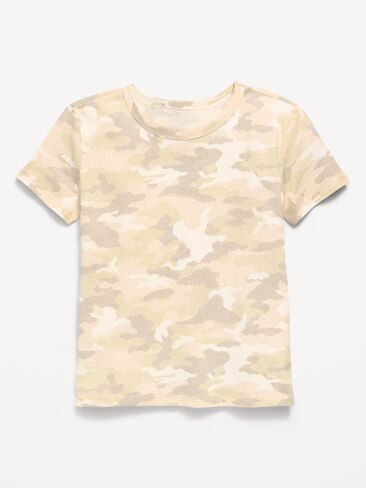 Old Navy Softest Printed Short-Sleeve T-Shirt for Girls - Camo in Kuwait